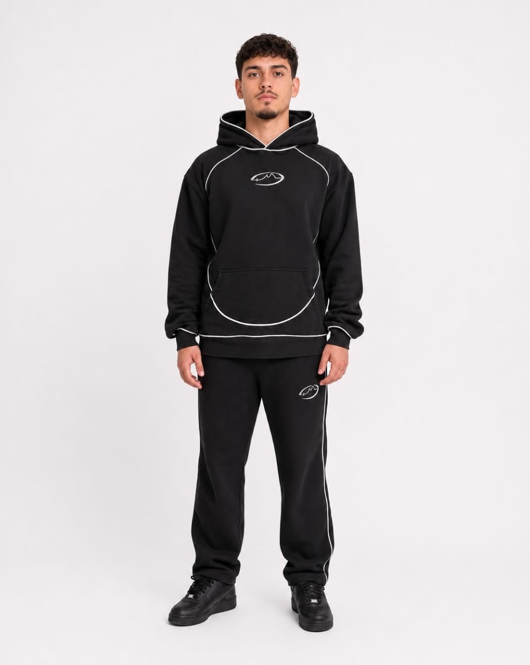 Ensemble STRATO — Hoodie + Jogging Oversize Premium